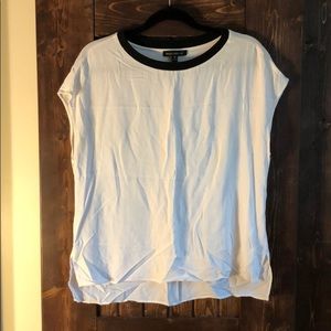 Banana Republic Off White Boyfriend Tunic